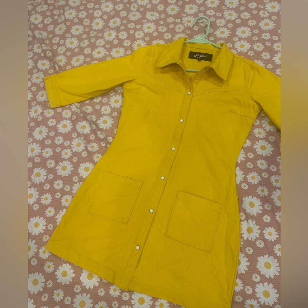 Vintage Landers Western pearl snap button up - Picture 4 of 15